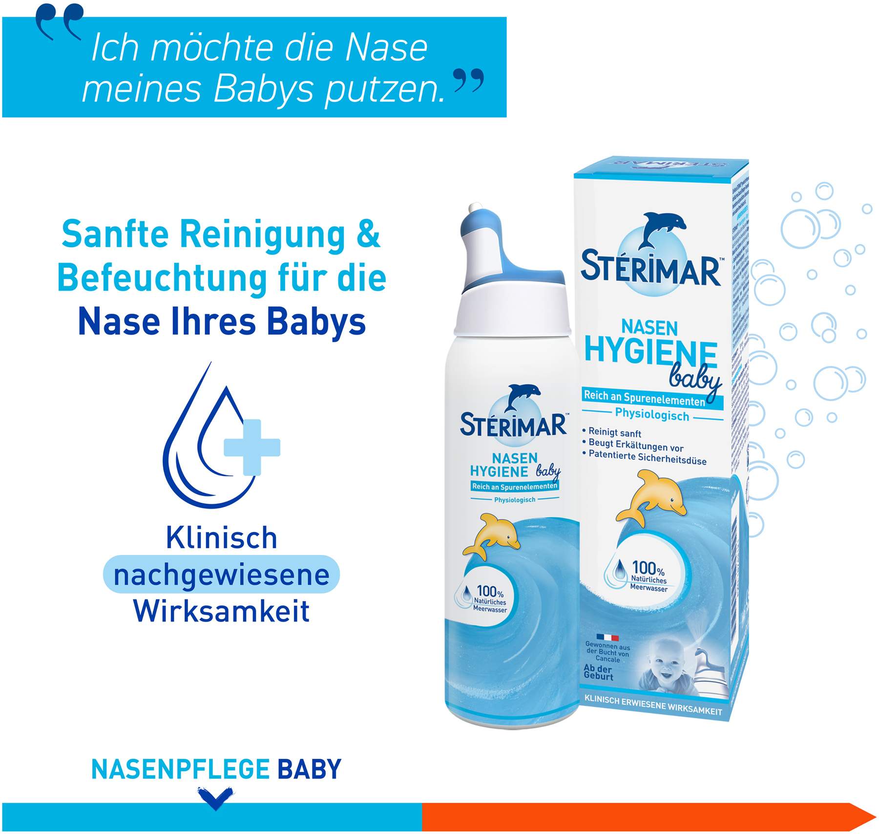 Sterimar Nasenhygiene Baby Nasenspray