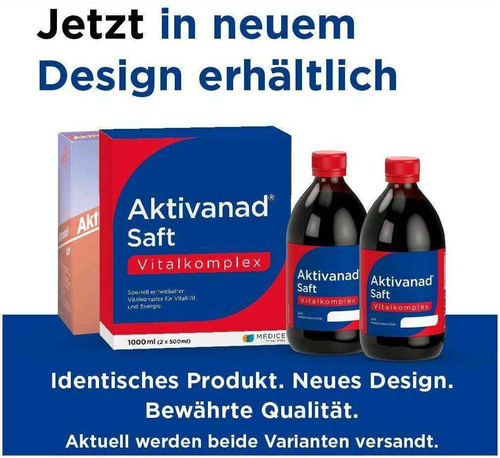 Aktivanad Saft 1000 ml