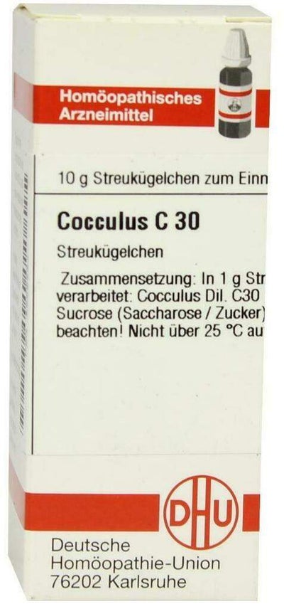 Dhu Cocculus C30 10 G Globuli