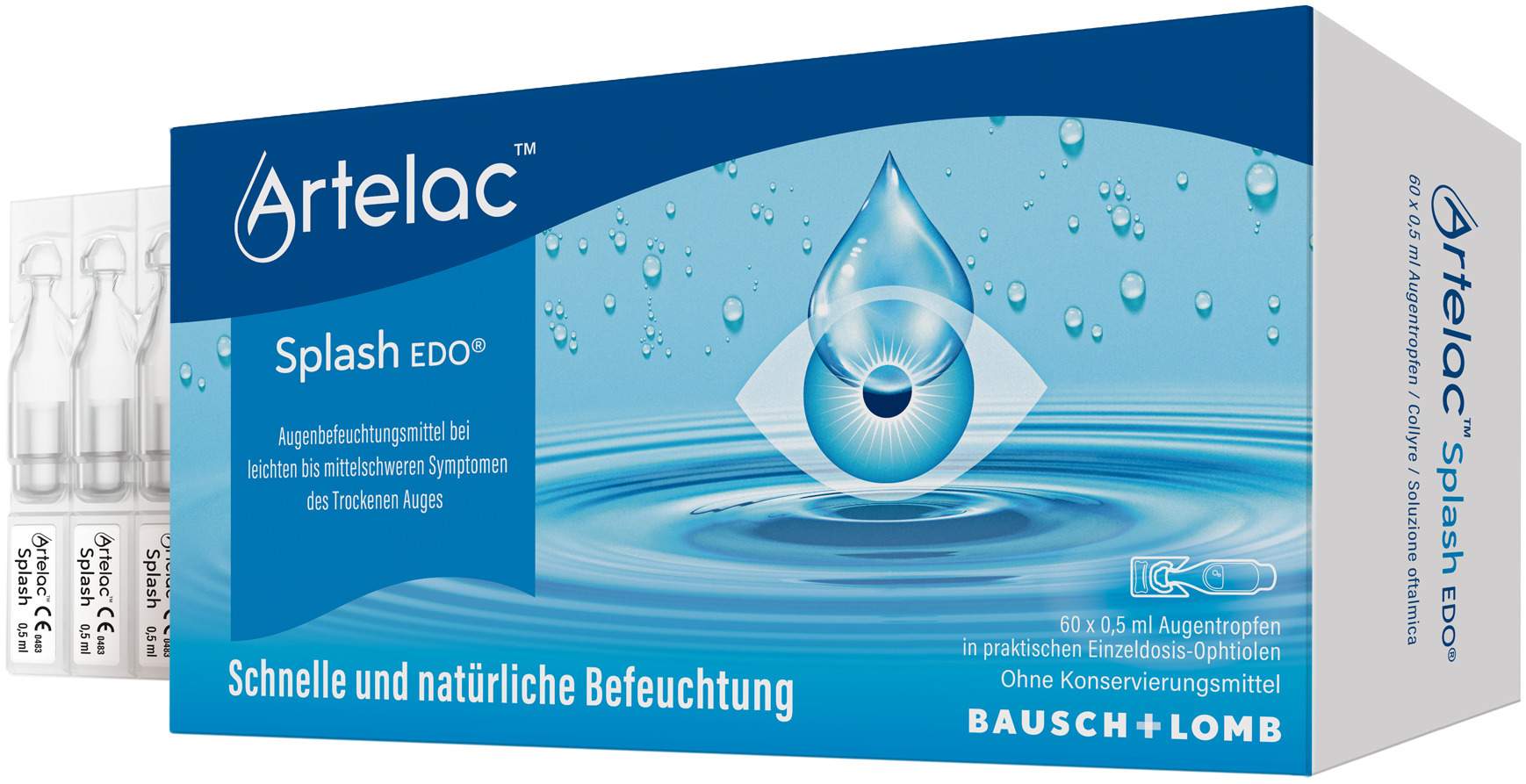 Artelac Splash EDO 60 x 0,5 ml