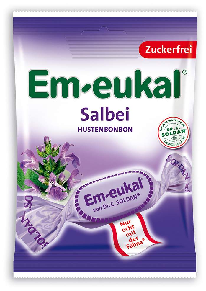 Em eukal Bonbons Salbei zuckerfrei 75 g