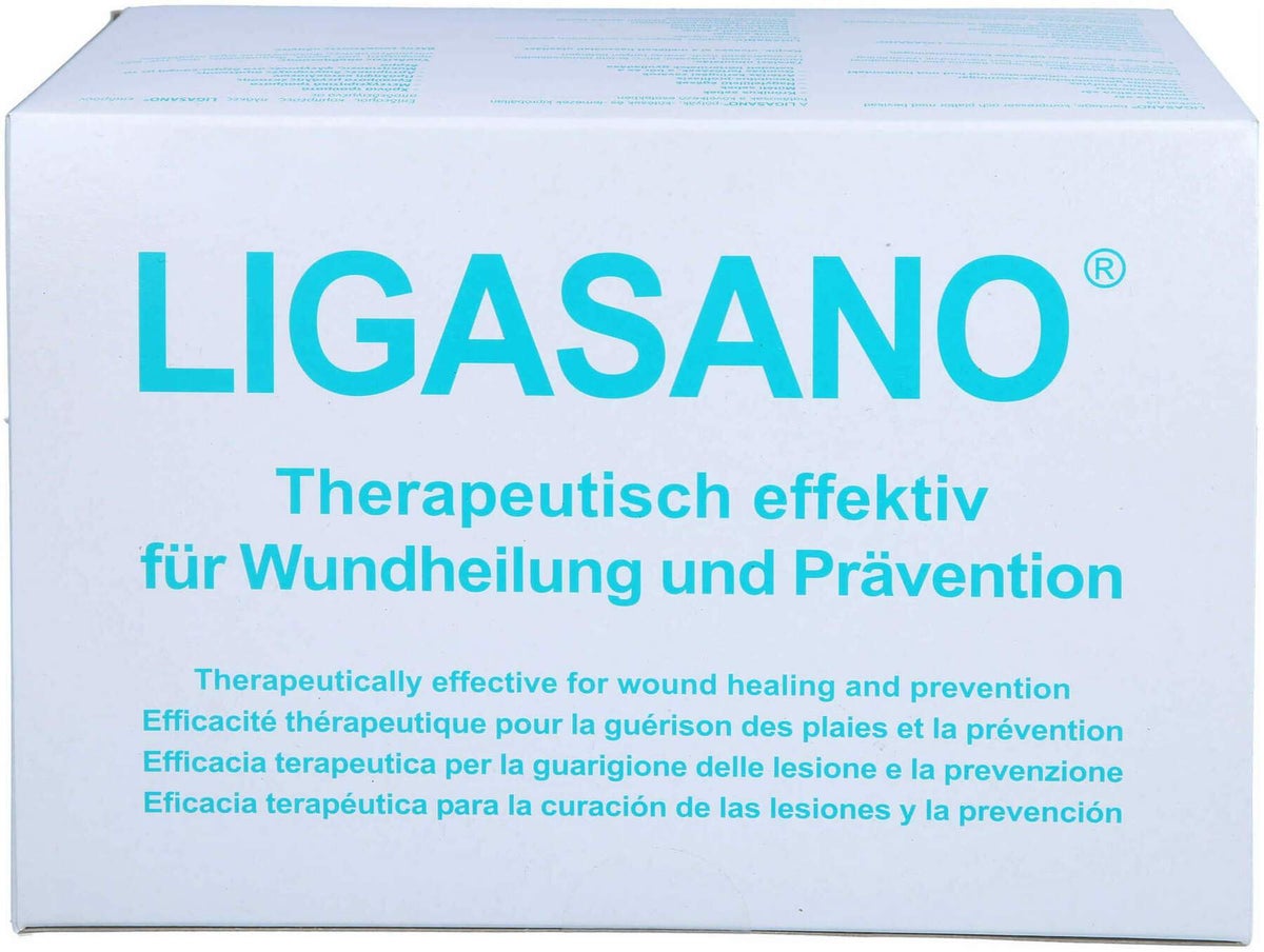 Ligasano Weiß Zehenschlauch und -Kappe Steril 15 Stück