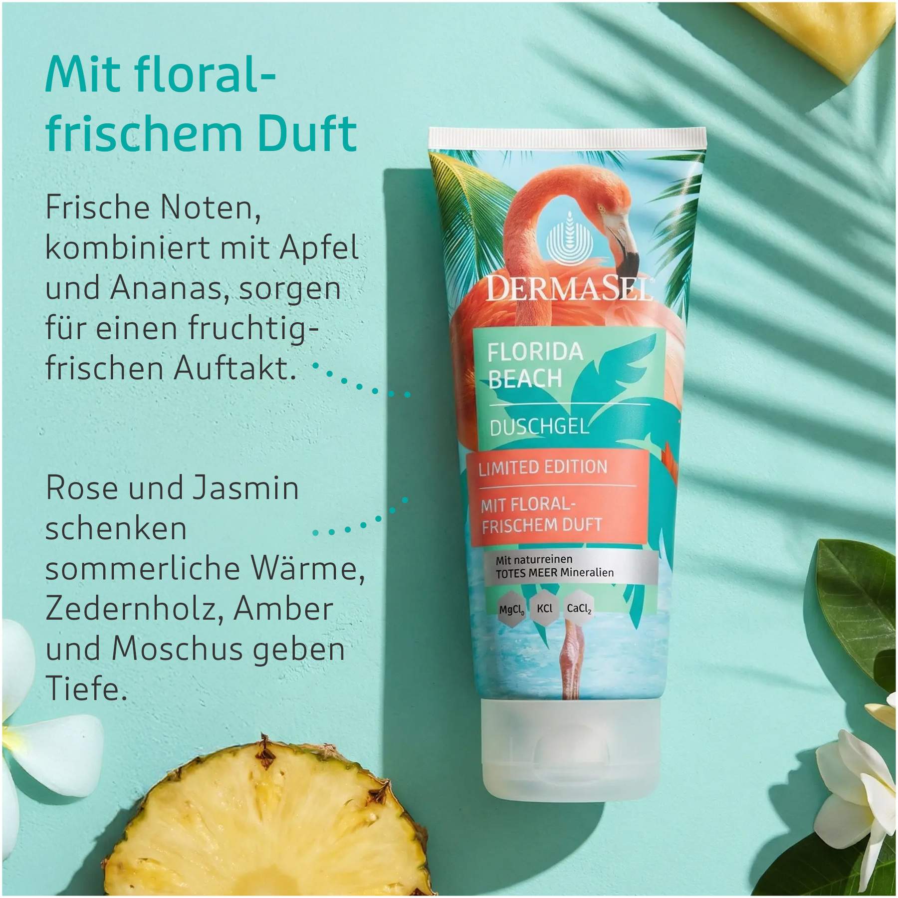 Dermasel Totes Meer Duschgel Florida Beach Limited Edition 100 ml