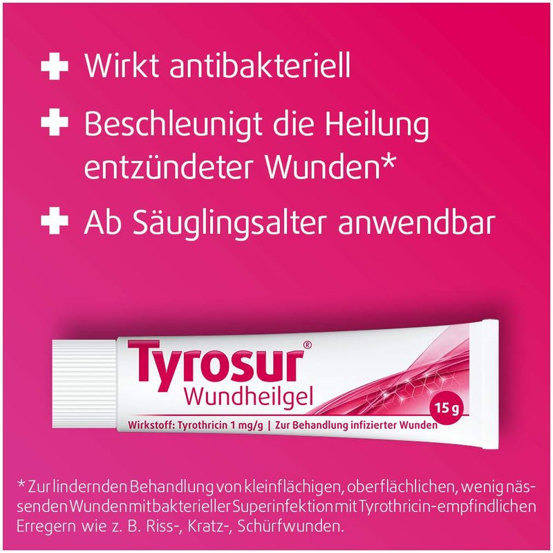 Tyrosur Wundheilgel 25 g