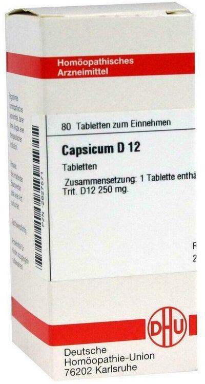 Dhu Capsicum D12 Tabletten