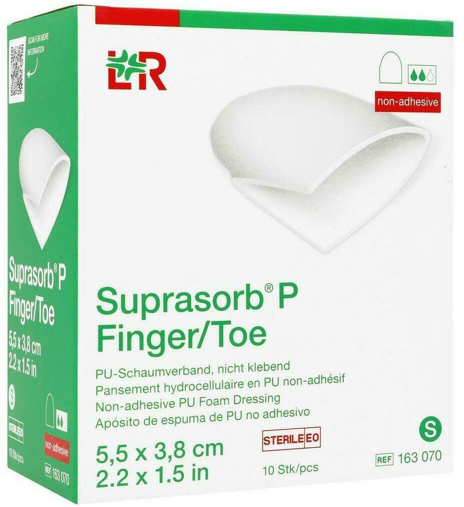 Suprasorb P Finger-Toe Pu-Schaumverb.Steril Gr.S