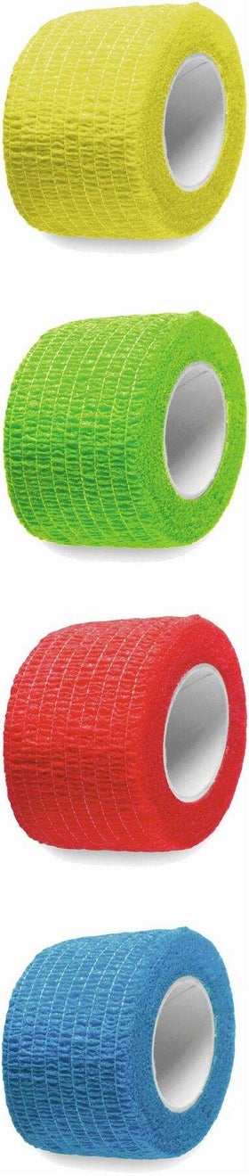 Selbsthaftende Bandage, 5 cm x 4 m, farbig sortiert