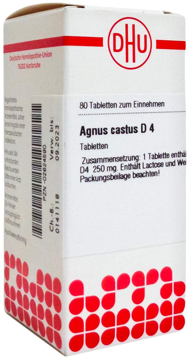 Dhu Agnus Castus D4 80 Tabletten