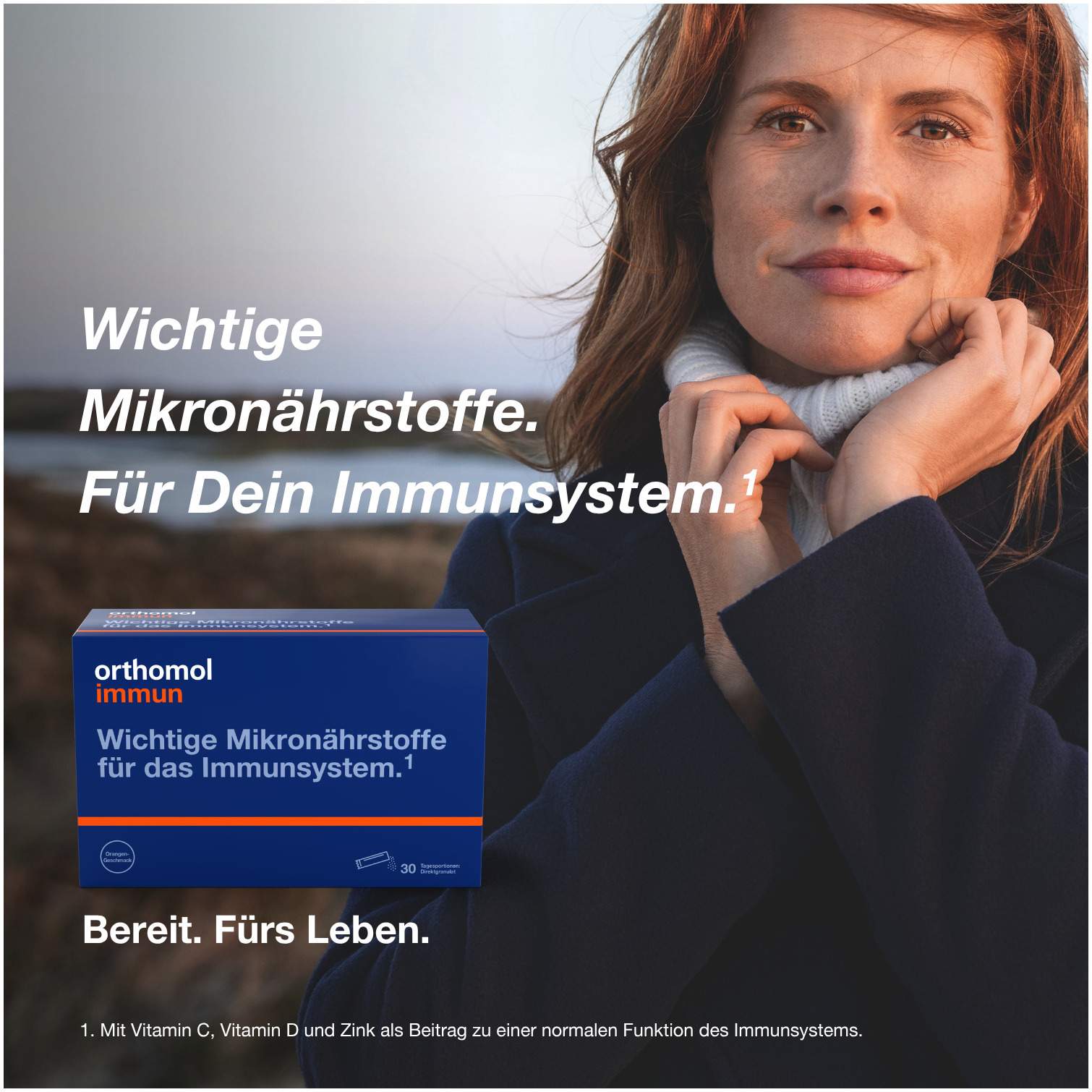 Orthomol Immun Direktgranulat Orange 30 Stück