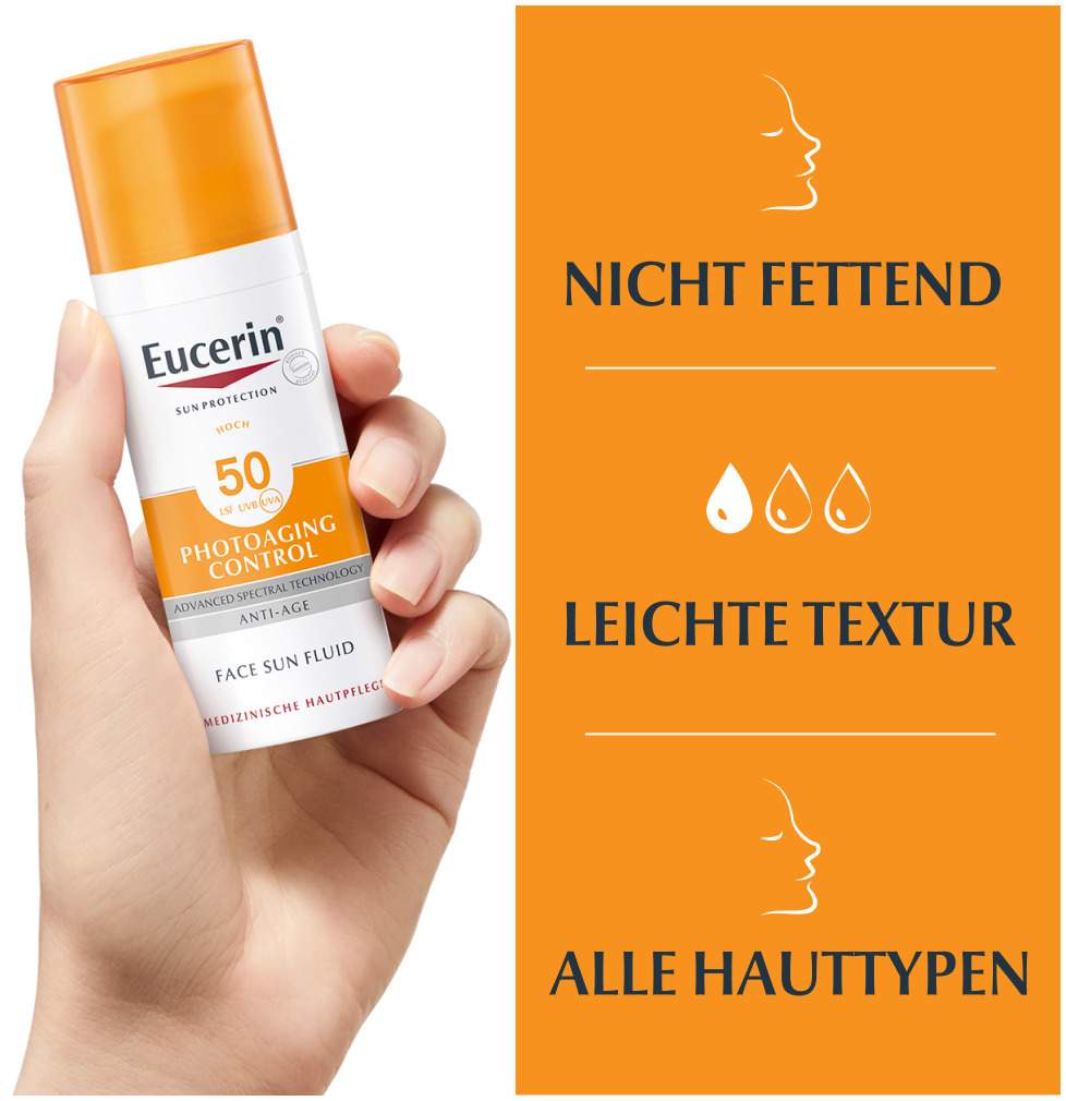 Eucerin Sun Photoaging Control Face Fluid LSF50 50 ml