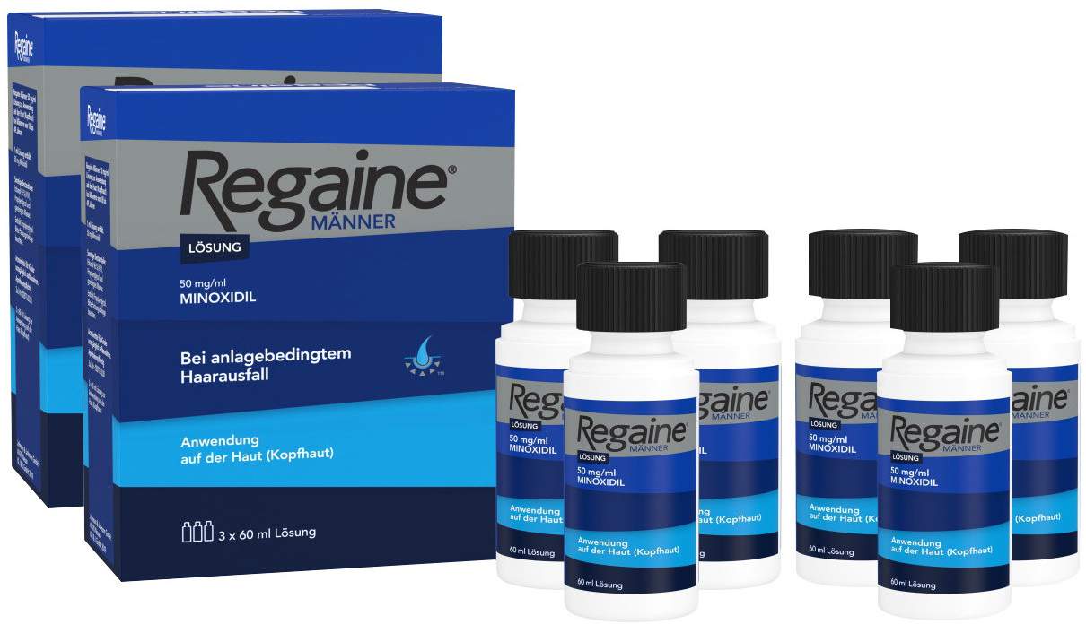 Regaine Männer 6 x 60 ml Lösung