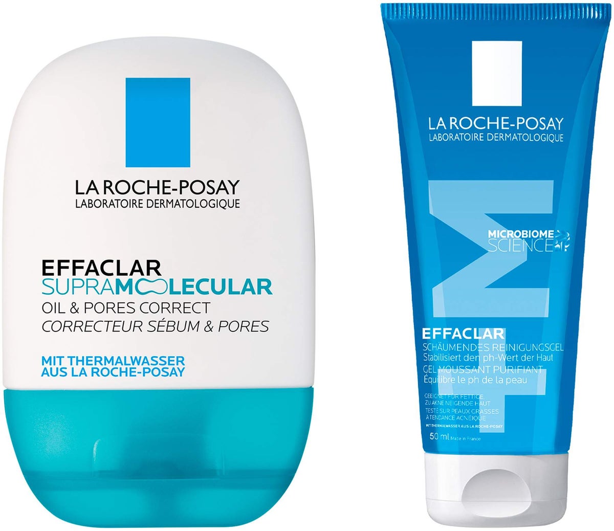 La Roche Posay Effaclar Supramolecular Oil & Pores Correct Gel 40 ml + gratis La Roche Posay Effaclar Gel 50 ml Mini