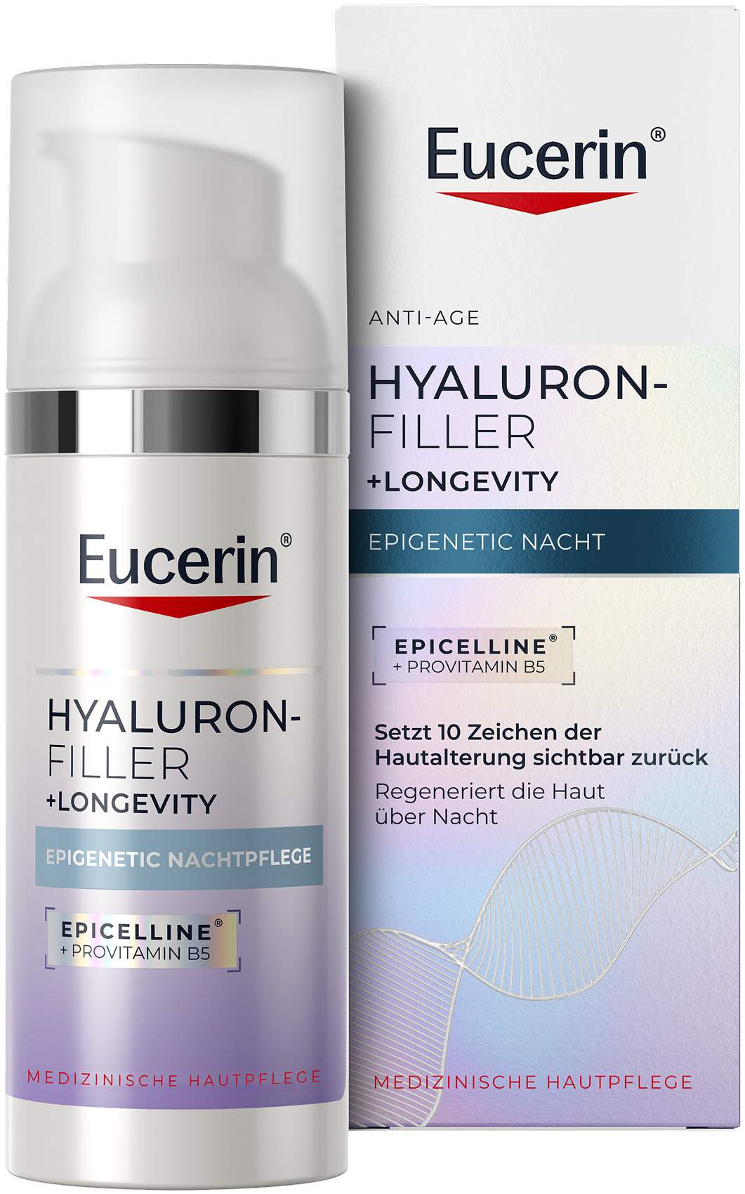 Eucerin Anti-Age Hyaluron-Filler Epigenetic Nachtpflege 50 ml Creme