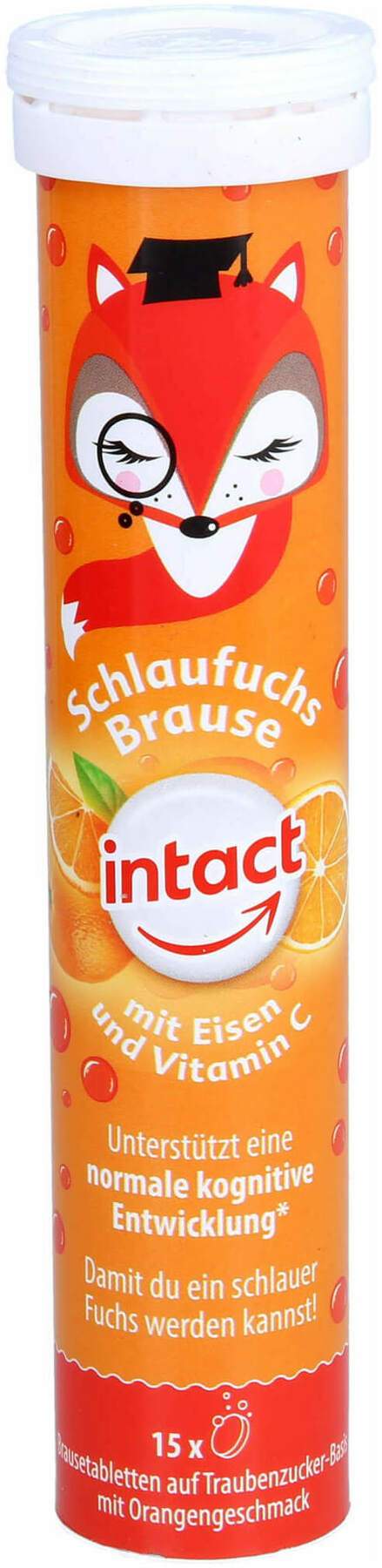 Intact Schlaufuchs Brausetabletten M.Eisen 15  Stück