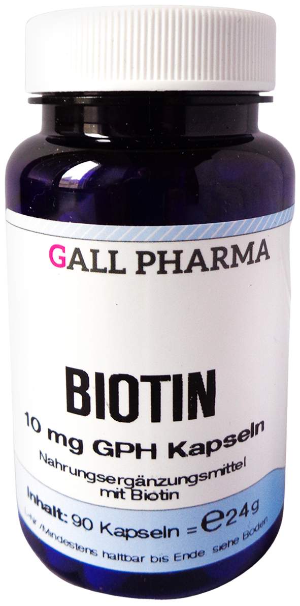 Biotin 10 mg Gph Kapseln 90 Stück