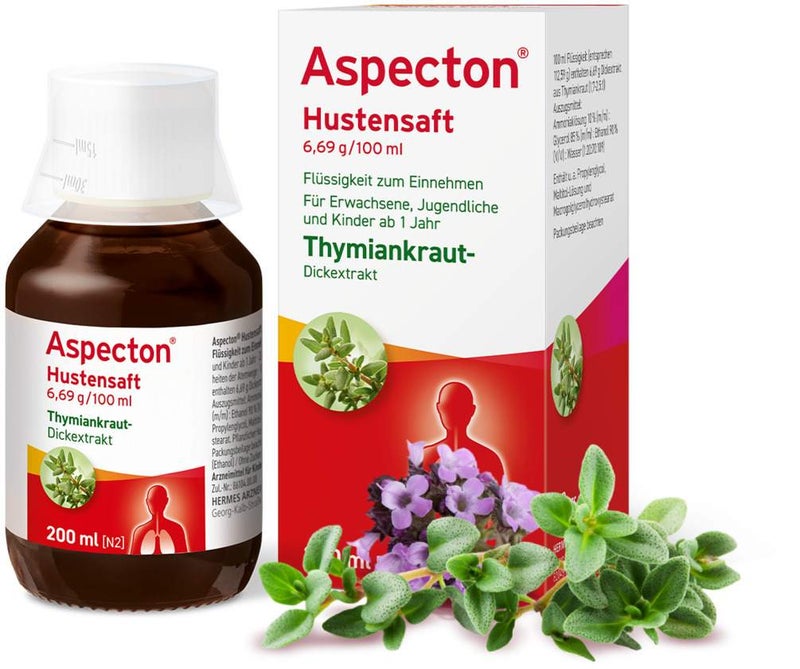 Aspecton Hustensaft 200 ml