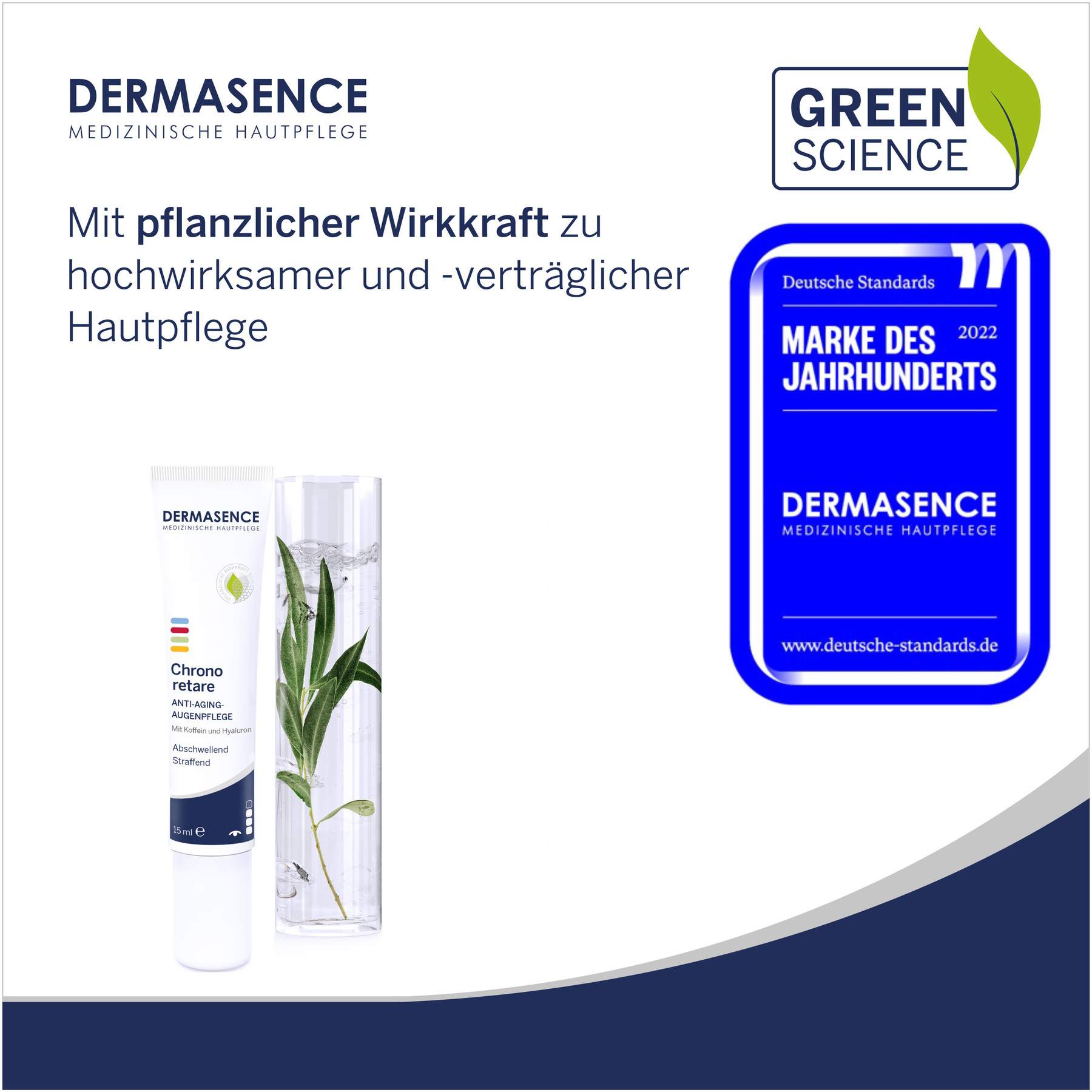 Dermasence Chrono Retare Anti Aging Augenpflege 15 ml