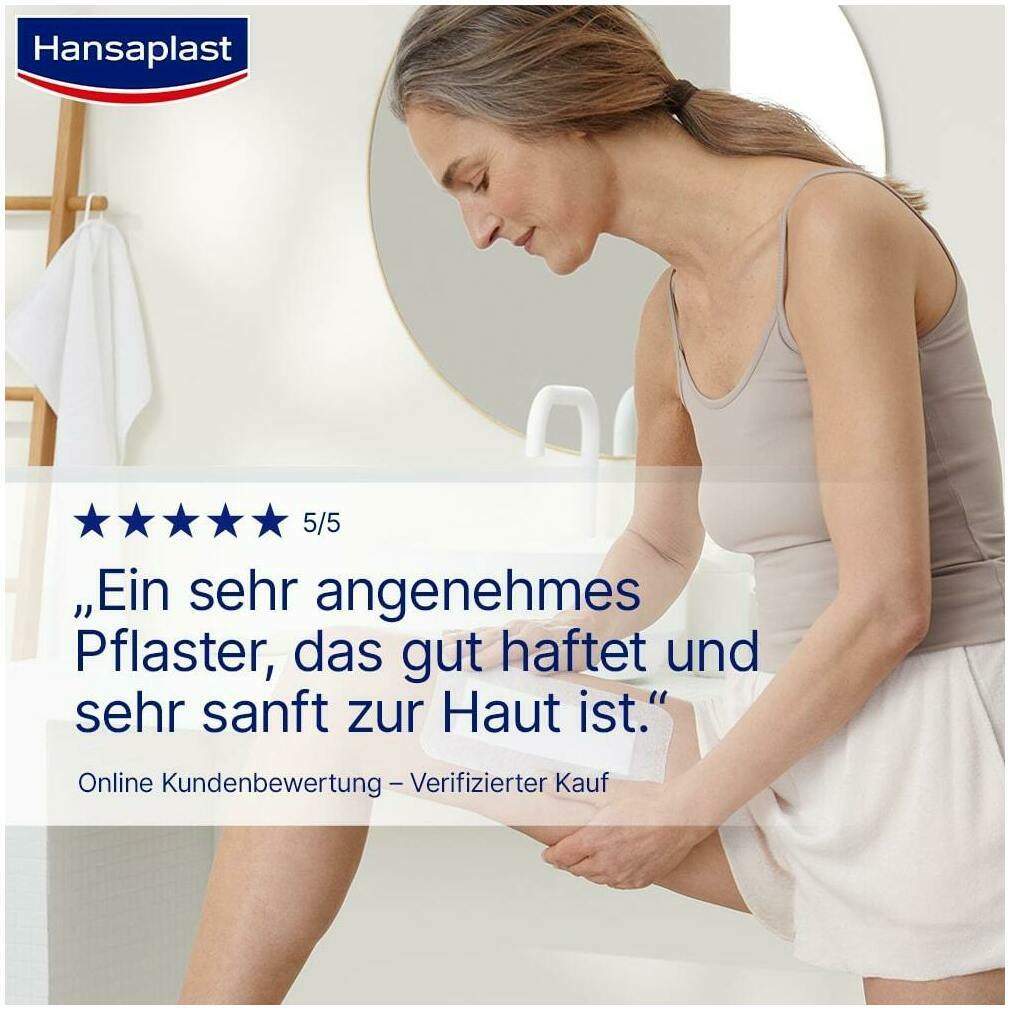 Hansaplast Sensitive 4XL Pflaster 10 x 20 cm 5 Stück