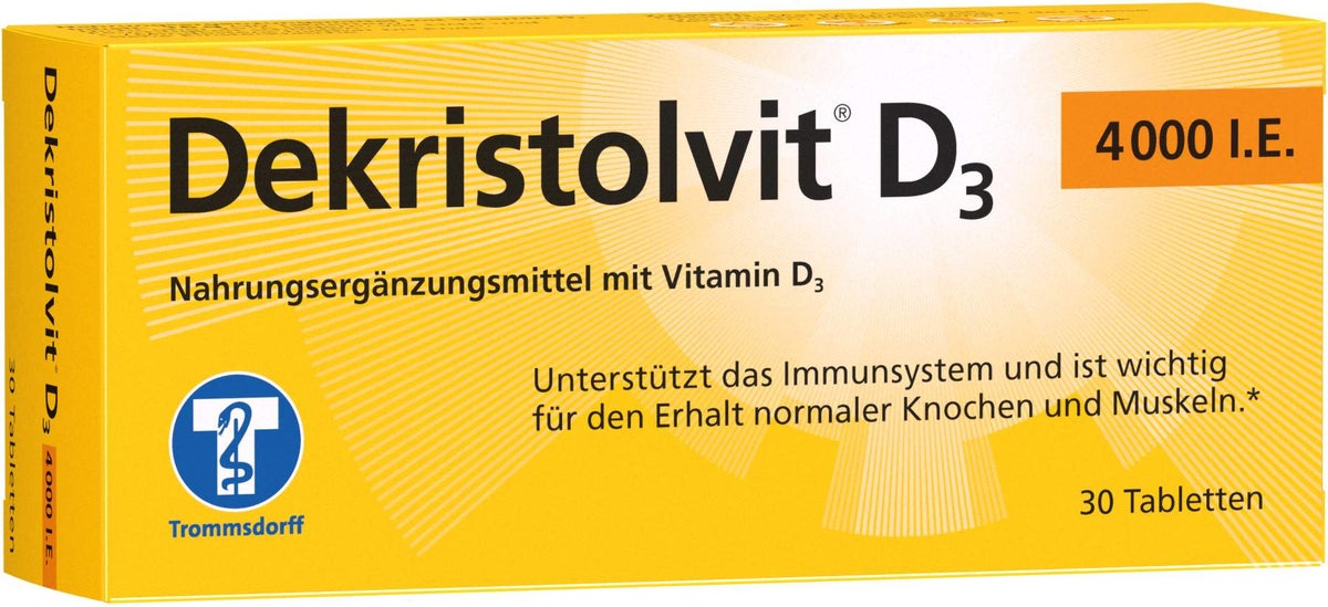 Dekristolvit D3 4.000 I.E. 30 Tabletten
