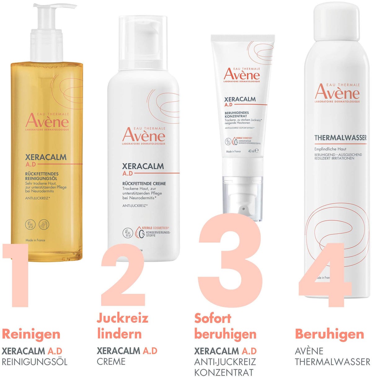 Avene XeraCalm A.D Anti-Juckreiz Konzentrat 40 ml