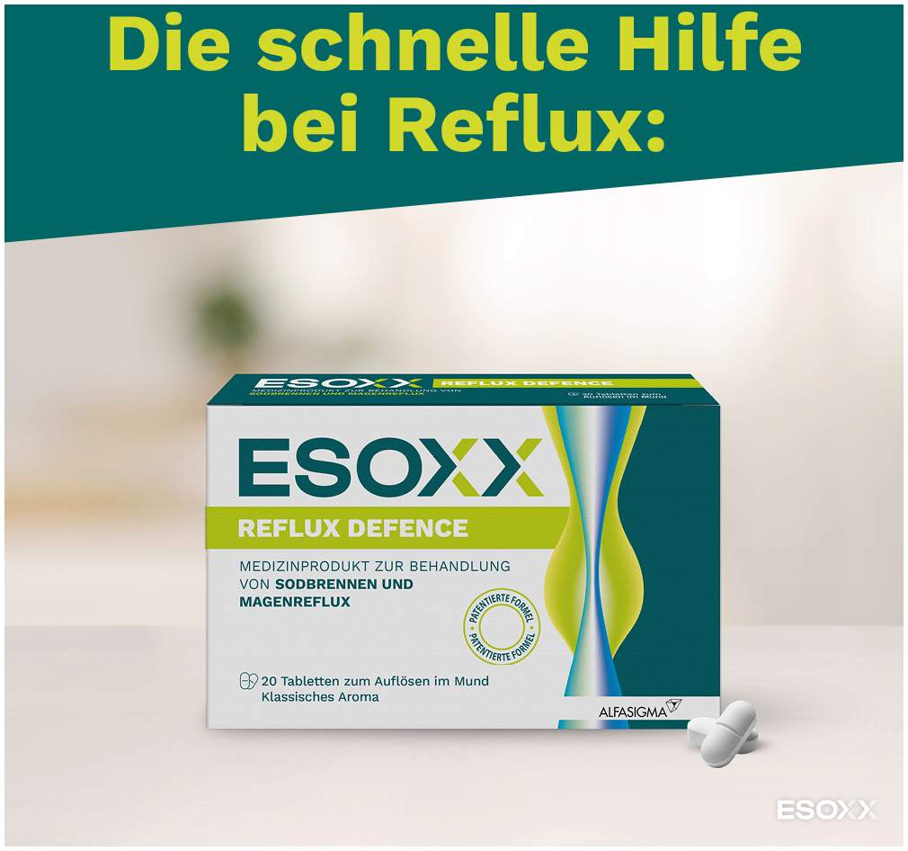 Esoxx Reflux Defence Kautabletten 20 Stück