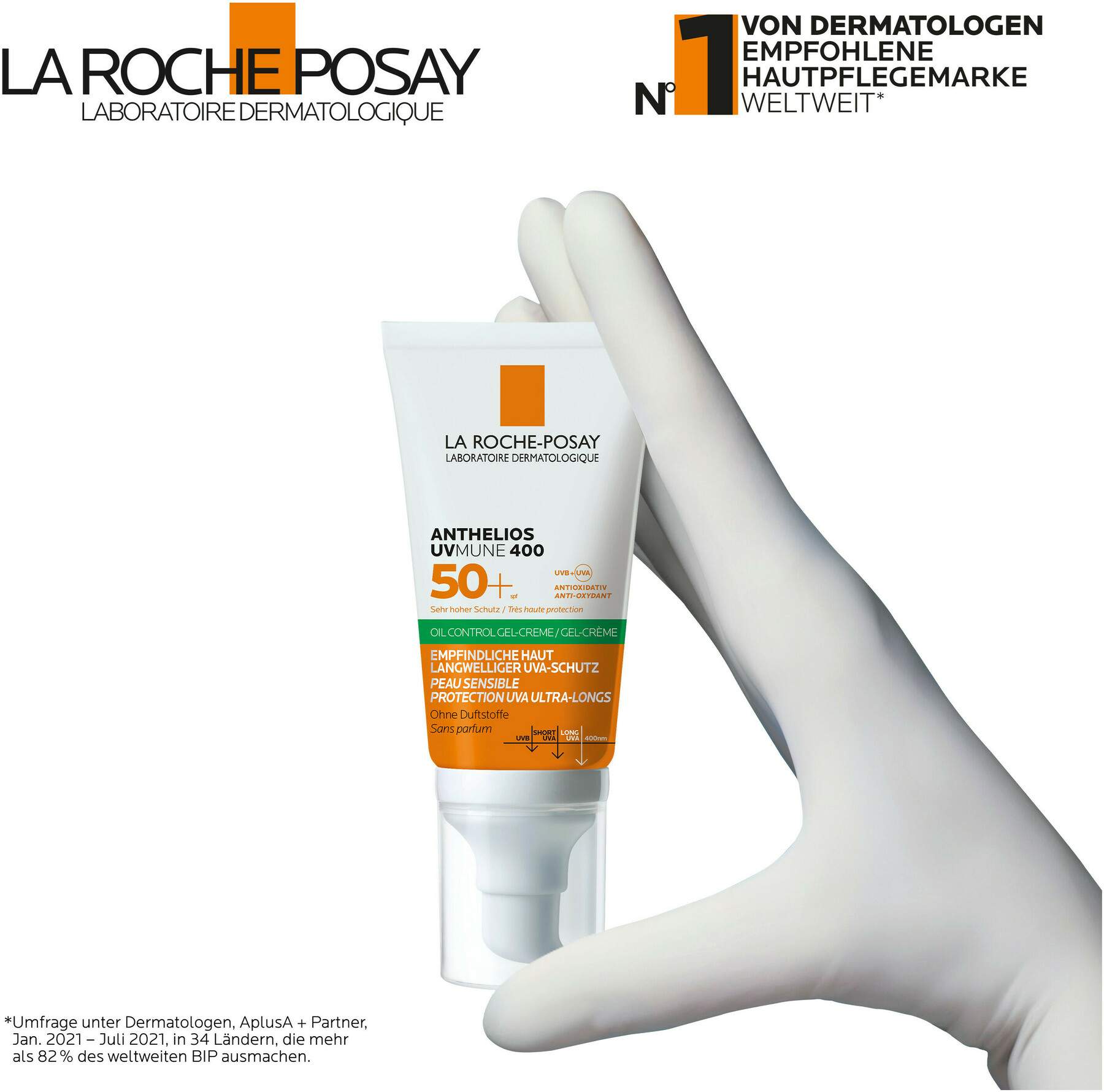 La Roche Posay Anthelios Oil Control Gel-Creme UV Mune 400 LSF 50+ 50 ml