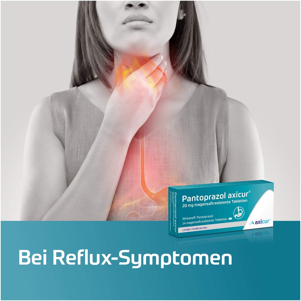 Pantoprazol axicur 20 mg 14 magensaftresistente Tabletten