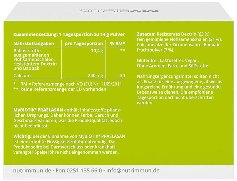 Mybiotik Praelasan Pulver Beutel 15 X 14 G