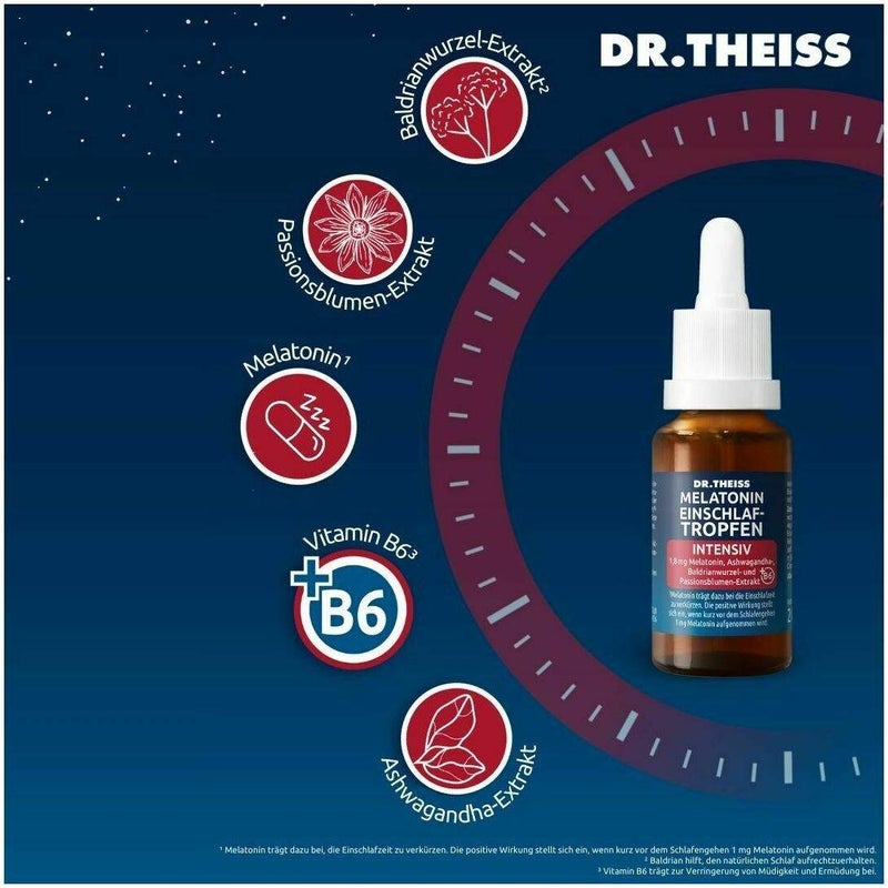 Dr.Theiss Melatonin Einschlaf Tropfen intensiv 20 ml