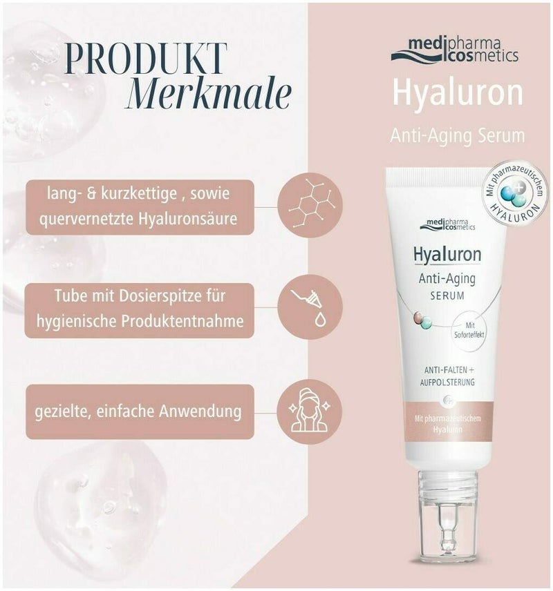 medipharma cosmetics Hyaluron Anti-Aging Serum 30 ml