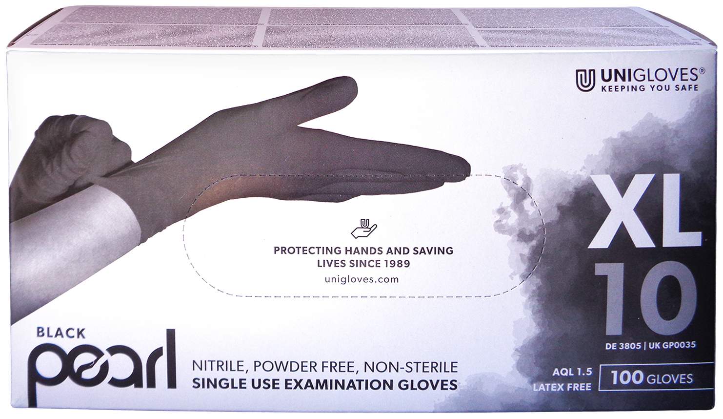 Handschuhe Einmal Nitril Xl Schwarz