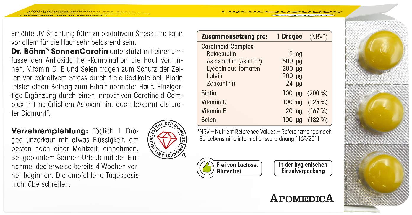 Dr. Böhm Sonnencarotin 60 Dragees