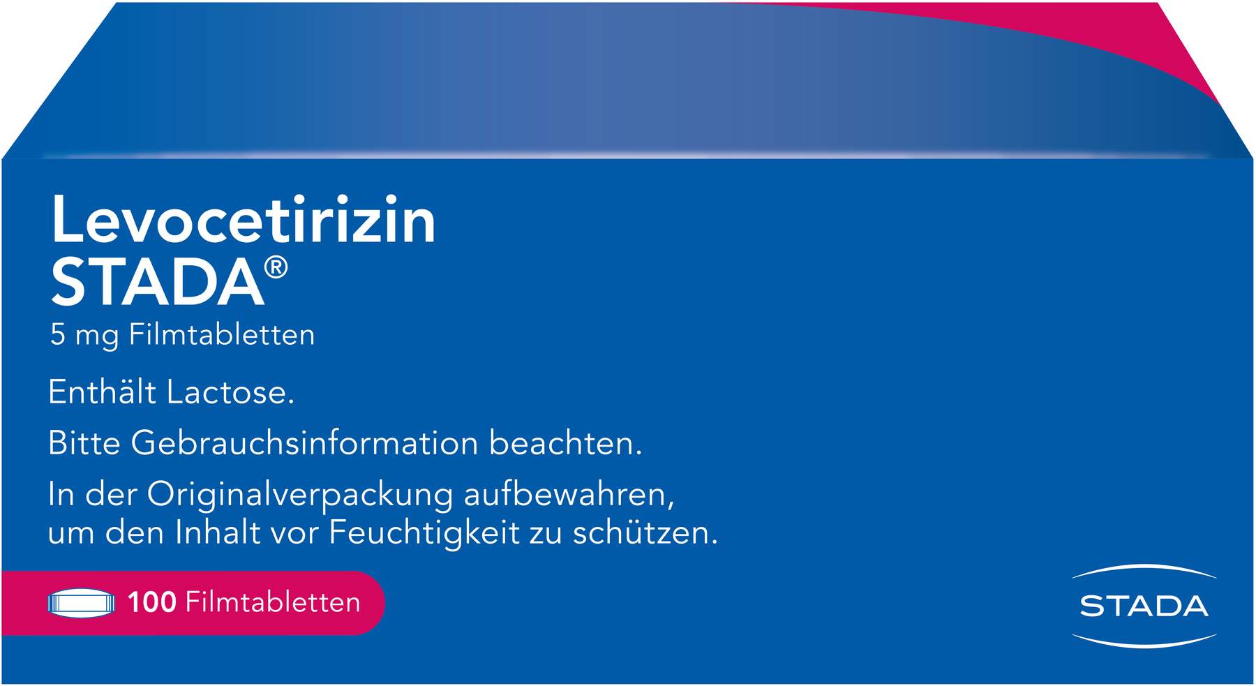Levocetirizin Stada 5 mg 100 Filmtabletten