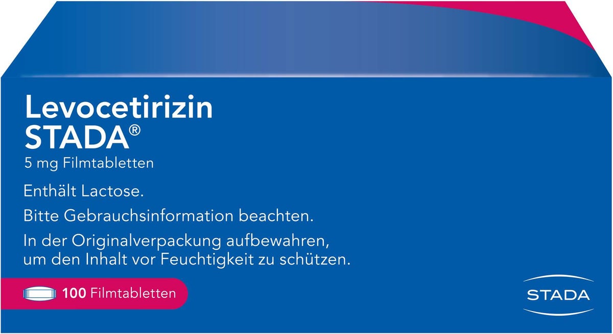 Levocetirizin Stada 5 mg 100 Filmtabletten