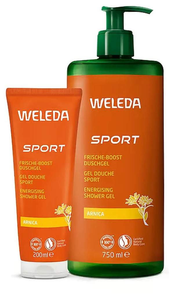 Weleda Sport Arnika Frische-Boost Duschgel 200 ml