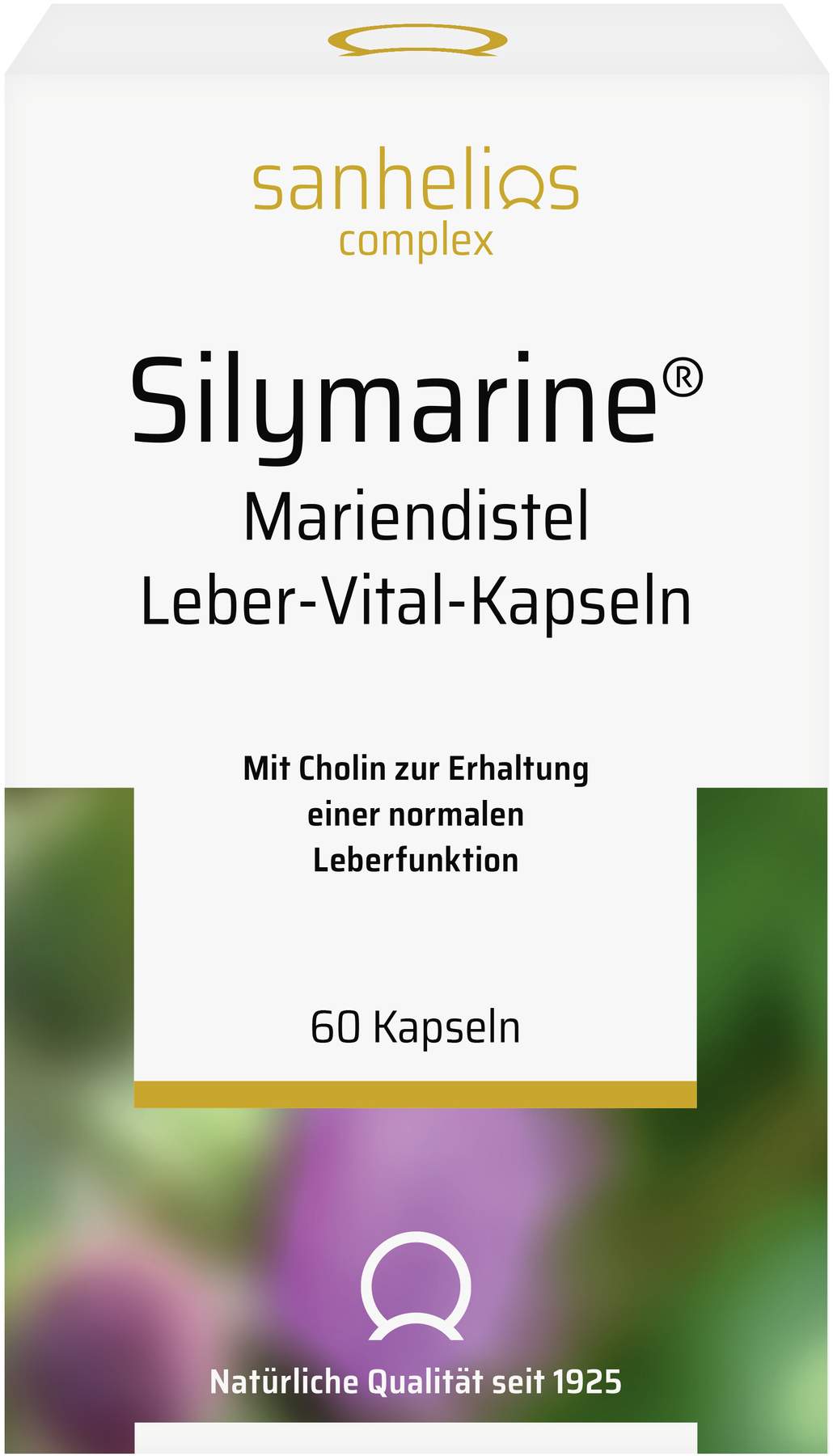 Silymarine Mariendistel Leber-Vital 60 Kapseln