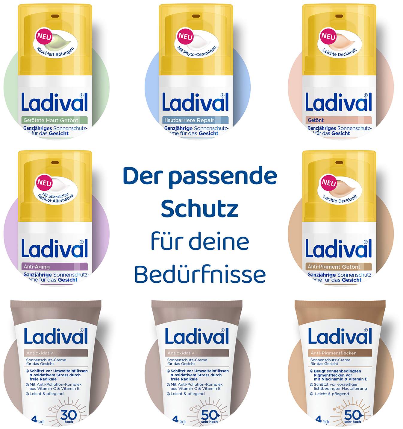 Ladival Anti-Aging Sonnenschutz-Creme LSF 50+