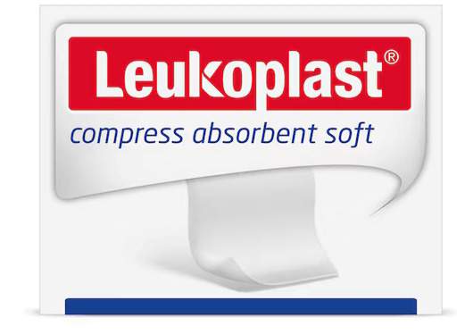 Leukoplast  Compress Absorbent Soft Unsteril 10 X 20 cm 100...
