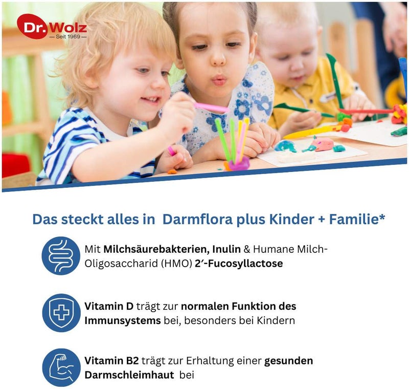Darmflora Plus Kinder + Familie 68 G Pulver