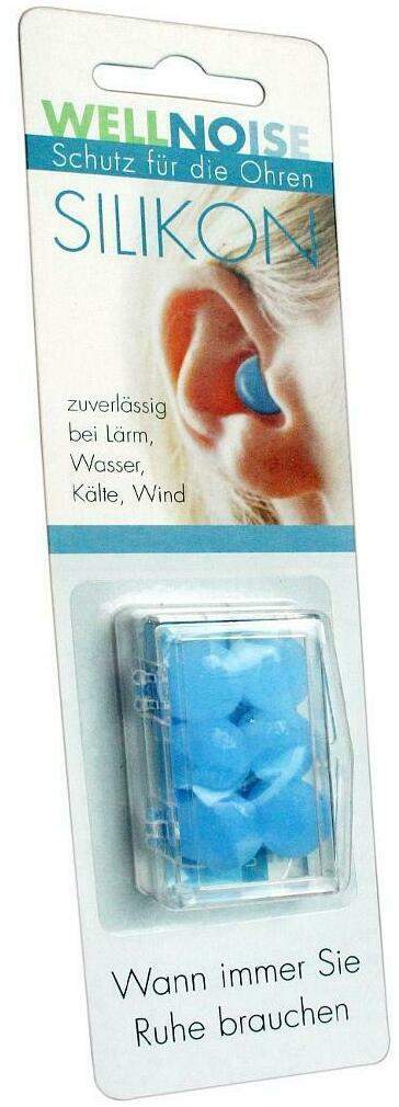 Wellnoise Ohrenstopfen Blau Blister 3 X 2 Stück