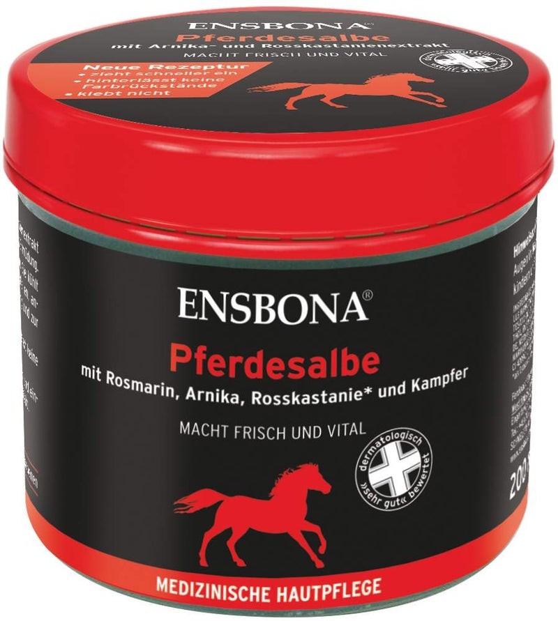 Ensbona Pferdesalbe classic 200 ml Salbe + Gratis Eimermachers echte Pferdesalbe 30 ml