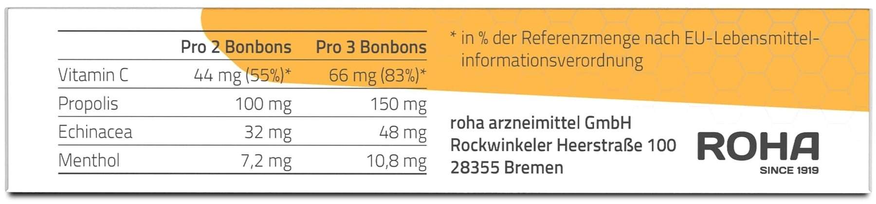 Beecraft Propolis Husten-Bonbons 24 Stück