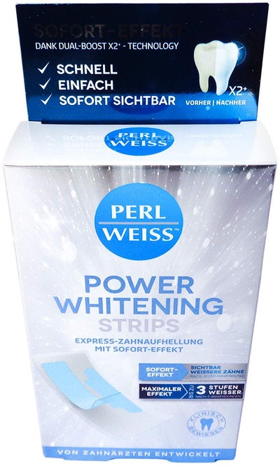 Perlweiss Power Whitening Strips