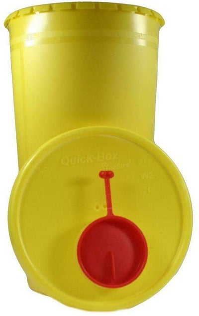 Kanüleneimer 2,5 L Gelb