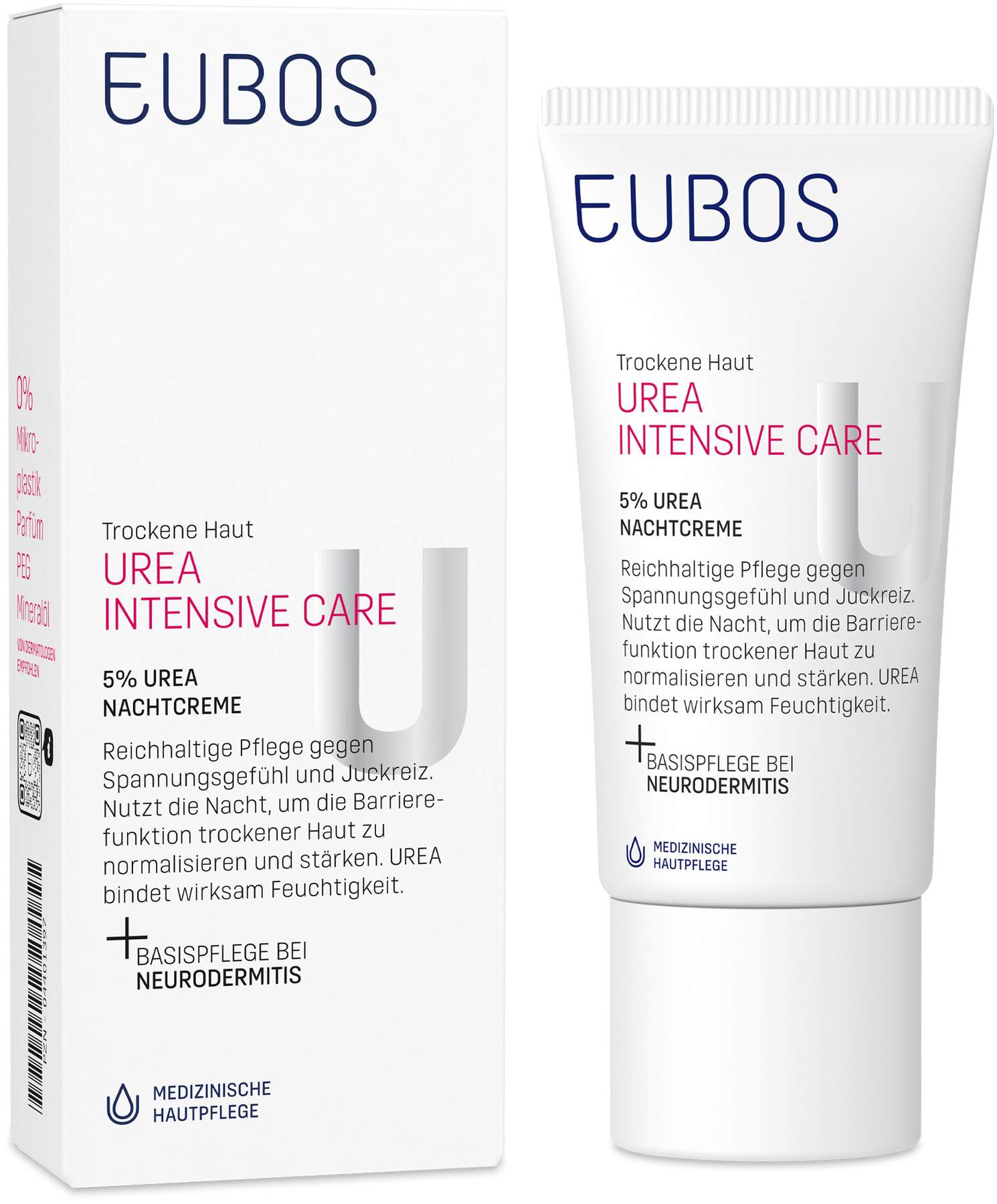 Eubos Trockene Haut 5 % Urea 50 ml Nachtcreme