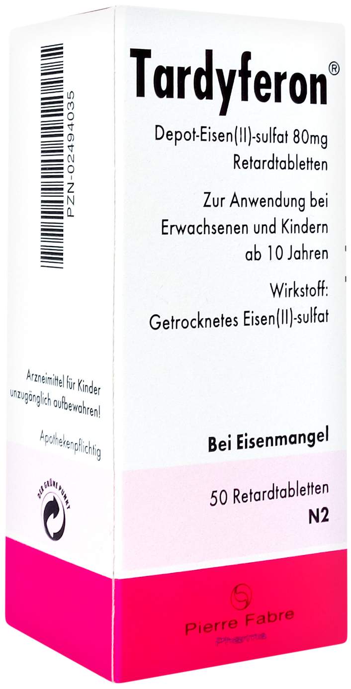 Tardyferon Retardtabletten 50 Stück