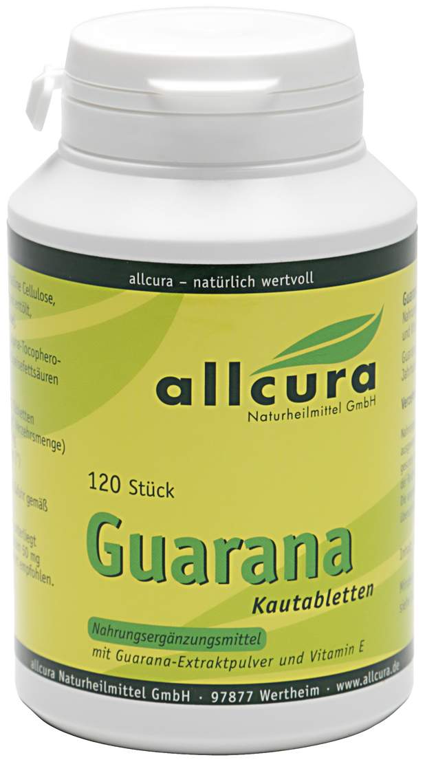 Guarana Kautabletten