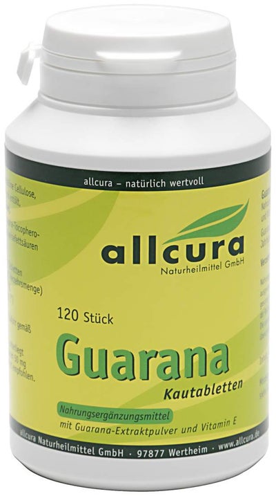 Guarana Kautabletten