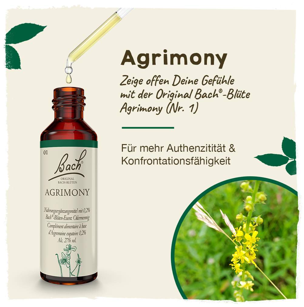 Bachblüten Agrimony 20 ml Tropfen