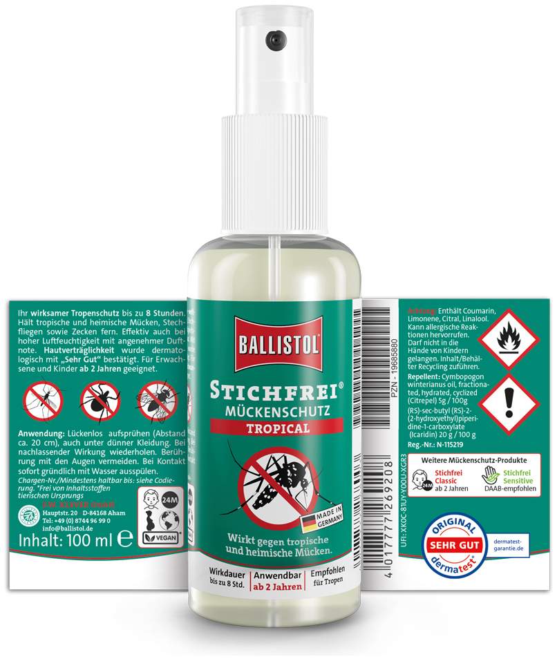 Stichfrei Mückenschutz Tropical Pumpspray 100 ml